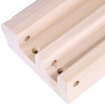 Wooden Rock Climbing Hangboard Manufacturer - Gray Portable Outdoor Model