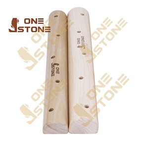 Rock Climbing Holds Factory - Customizable Wood Sculpture Semi-Cylindrical