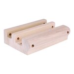 Wooden Rock Climbing Hangboard Manufacturer - Gray Portable Outdoor Model