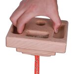 Portable Wooden Climbing Hangboard Factory - Outdoor Rock Climbing Training