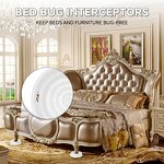 Bed Bug Interceptors Supplier - 4 Pcs Solid Over-Coated Hard Bottom