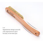Rock Climbing Wooden Brush Factory - Boar Hair Boulder Cleaning Brush