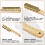 Rock Climbing Wooden Brush Factory - Boar Hair Boulder Cleaning Brush