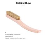 Wooden Rock Climbing Brush Factory - Features Boulder Boars Hair Chalk