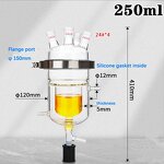 Jacketed Reactor Factory - Four Port Split Type Open