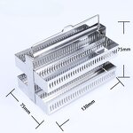 Stainless Steel Staining Rack Factory - Microscope Slide Holder
