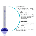Glass Graduated Cylinder Supplier - with Plastic Base 10-1000ml