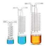 Serpentine Condenser Factory - Glass Vacuum Trap Refrigeration