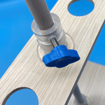 Separatory Funnel Stand Manufacturer - Wooden Laboratory Rack