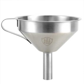Stainless Steel Funnel Factory - 304 with Filter Screen