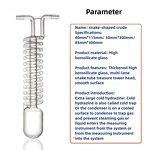 Serpentine Condenser Factory - Glass Vacuum Trap Refrigeration