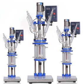 Glass Reactor Manufacturer - High Borosilicate Jacket 1L-5L