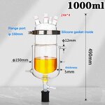 Jacketed Reactor Factory - Four Port Split Type Open