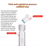 Pressure Tube Factory - Flat/Round Bottom PTFE Stopper