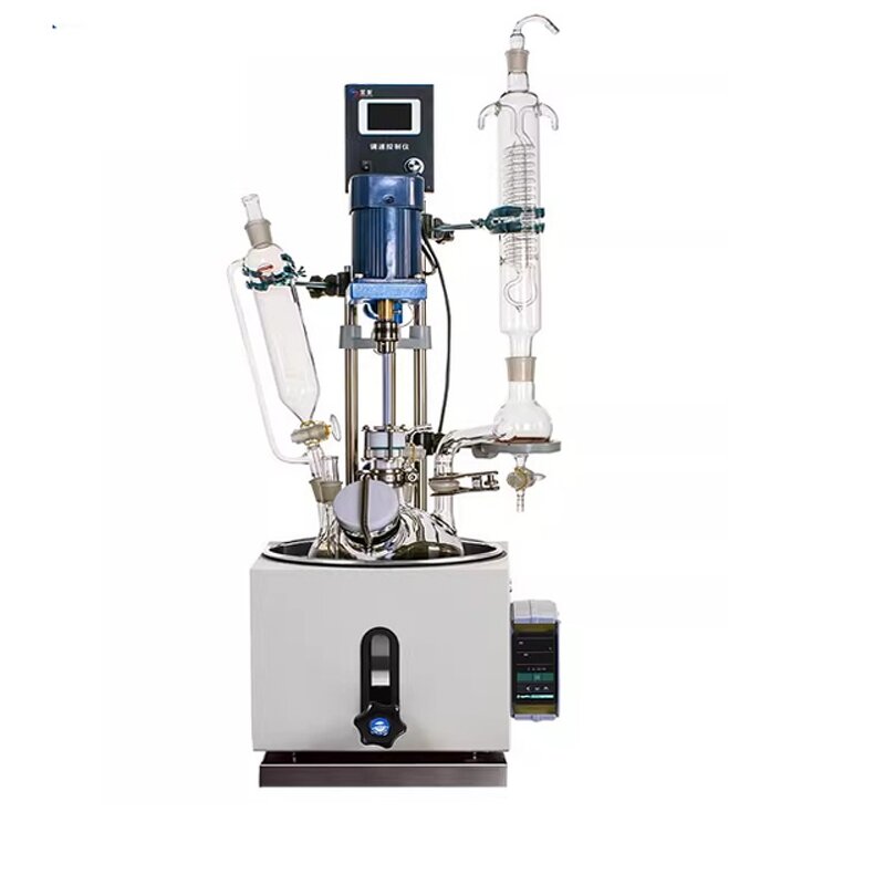 Glass Reactor Factory - 1L-5L Single-Layer Electric Heating