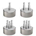 GL45 Reagent Bottle Supplier - Multi-port Stainless Steel Cap