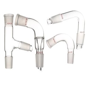 Distillation Elbow Manufacturer - 75-degree Standard Ground Glass