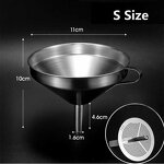 Stainless Steel Funnel Factory - 304 with Filter Screen