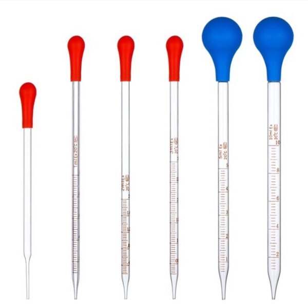 Transfer Dropper Supplier - Disposable Glass with Scale