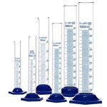 Glass Graduated Cylinder Supplier - with Plastic Base 10-1000ml