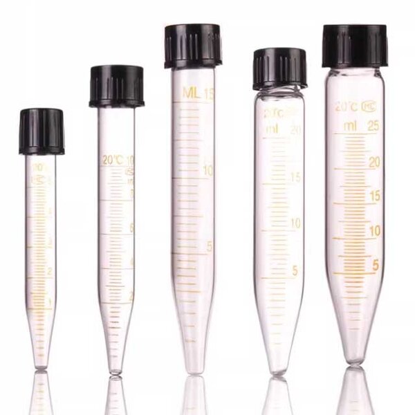 Glass Centrifuge Tube Factory - Point Bottom Screw-mouth