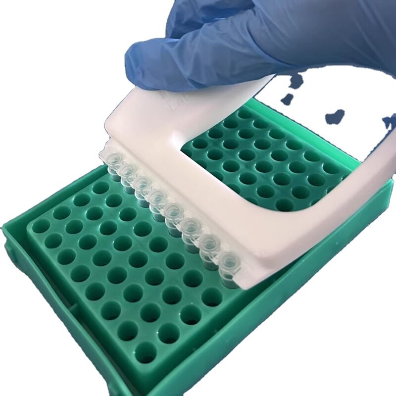 PCR Tube Opener Supplier - 8-Row Centrifuge with Screw Cap