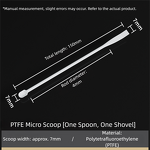 PTFE Spoon Scraper Factory - Dual Purpose Acid Alkali Resistant