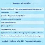 Whatman No.41 Filter Paper Manufacturer - Quantitative Ashless