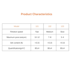 Qualitative Filter Paper Manufacturer - OEM/ODM Custom Sizes