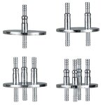 GL45 Reagent Bottle Factory - Stainless Steel Ports Customizable