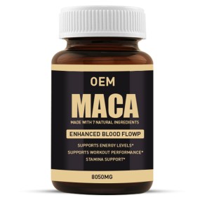 Private Label Maca Capsules for Men High Quality Natural Organic Maca Capsules to Enhance Energy OEM ODM