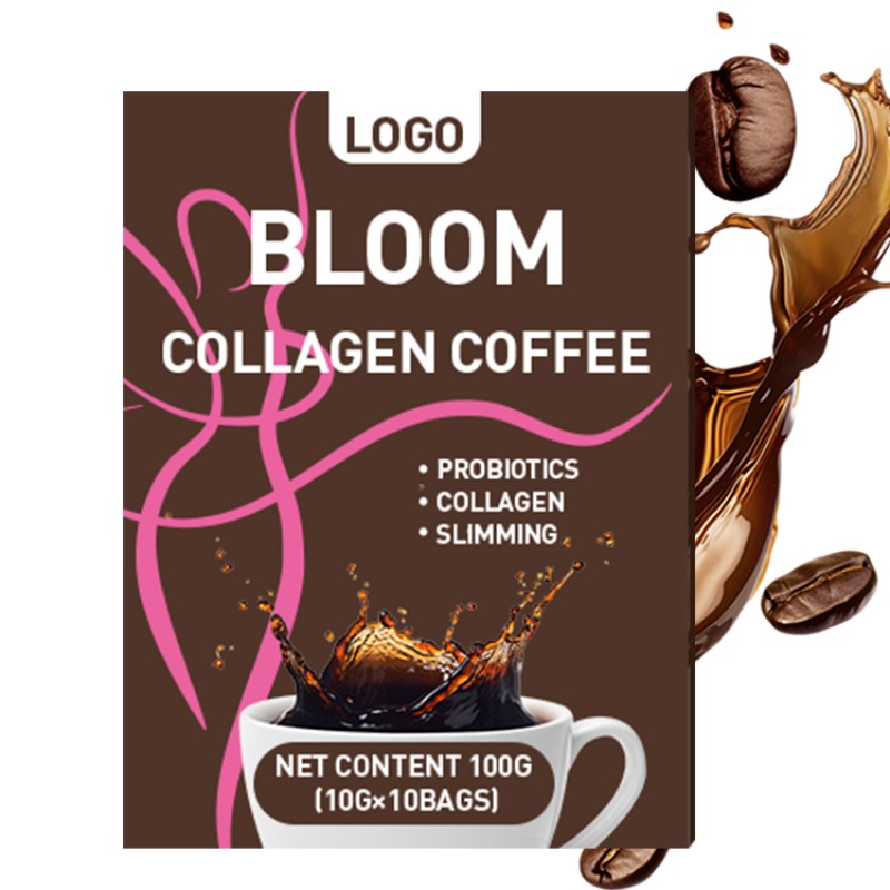 OEM Organic Instant Fat Burning Slimming Coffee Powder Promotes Metabolism, Weight Loss, Appetite Suppression, Coffee Powder