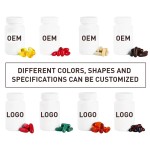 OEM ODM Improved Sleep Vitamin Melatonin Gummies Dietary Fiber Supplement for Adults Dosage Form Gummy Candy
