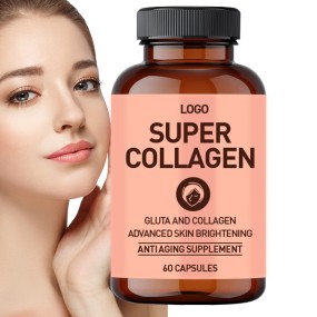 OEM Customized Brand Pure Natural Herbal Supplements for Skin Care and Whitening Pills, Brightening and Supplementing Collagen