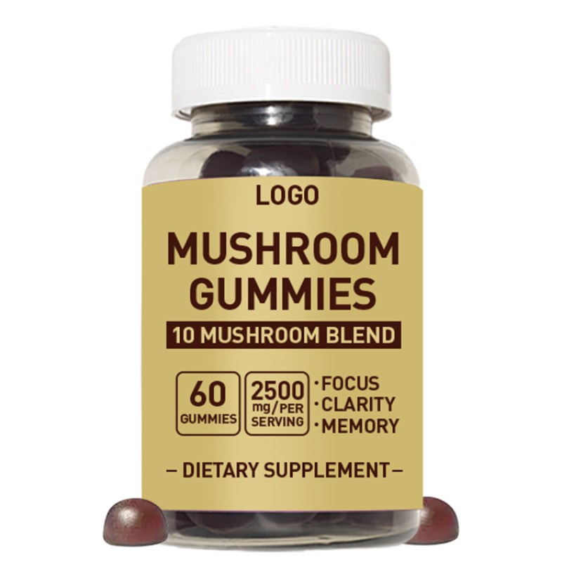 OEM Own Brand Amazon Hot-selling Mushroom Fudge, Mushroom Extract Improves Memory and Enhances Immunity Supplement