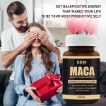 OEM ODM Private Label Male Nutrition and Health Supplement Maca Capsule Best-Selling Products Emotional Performance Health Care