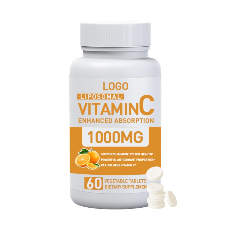 OEM Customized Vitamin C Tablets Enhance Immunity, Improve Skin Elasticity, and Supplement Trace Elements