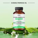 OEM Evening Primrose Oil Softgel Capsules Effective Antioxidant Herbal Supplement for Skin Health and Cardiovascular Support