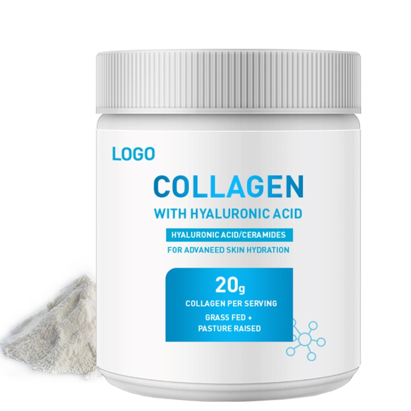 OEM ODM Collagen Powder Beverage Vitamin Whitening and Anti Aging Skin Health Nutritional Supplement Collagen Powder