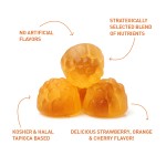 OEM Gummies Supplement Children's Multivitamin Gummies Supplement Vitamins and Minerals Gummy  Small Bear Candies