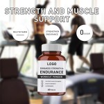 Private Label Sports Nutrition Supplement Capsules Energy Supply & Muscle Strength Enhancement for Adults OEM ODM