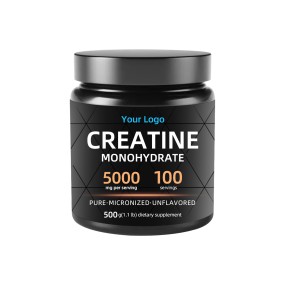OEM Customized Creatine  Monohydrate Powder Sports Nutrition Strengthens Muscle Supports Energy Recovery Strength for  Adults
