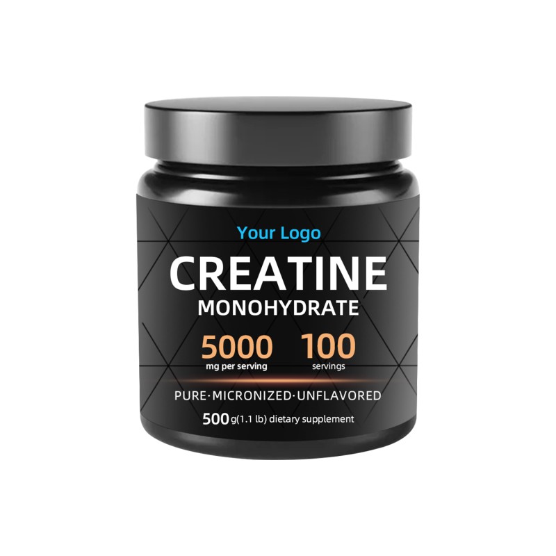 OEM Customized Creatine  Monohydrate Powder Sports Nutrition Strengthens Muscle Supports Energy Recovery Strength for  Adults
