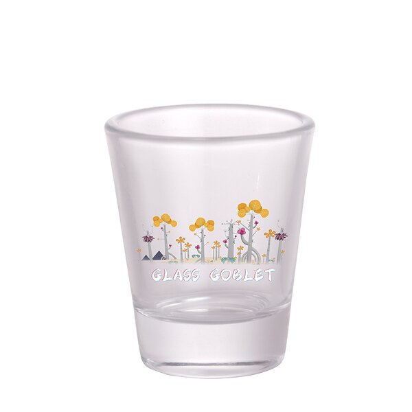 Shot Glass Manufacturer - Sublimation Blank Transparent 1.5oz Clear Glass