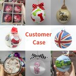 Christmas Ball Manufacturer - Wholesale Custom Sublimation Plastic Ornament