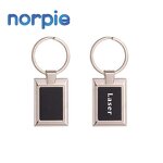 Laser Keychain Manufacturer - Customized High Quality Black Aluminum Coating