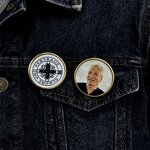 Metal Pin Badge Manufacturer - Personalized Sublimation Daily Denim Keepsake