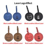 Luggage Tag Manufacturer - Laser Engraving Pu Leather Airline Brand Souvenir