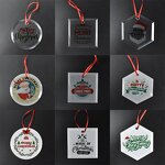 Glass Ornament Manufacturer - Factory Wholesale Custom Crystal Xmas Pendant