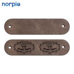 Leather Label Manufacturer - Custom Sublimation Blank Label for Knitting